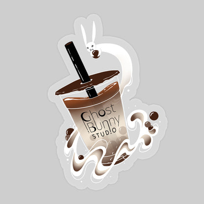 [Sticker] Bubble Tea - Caramel